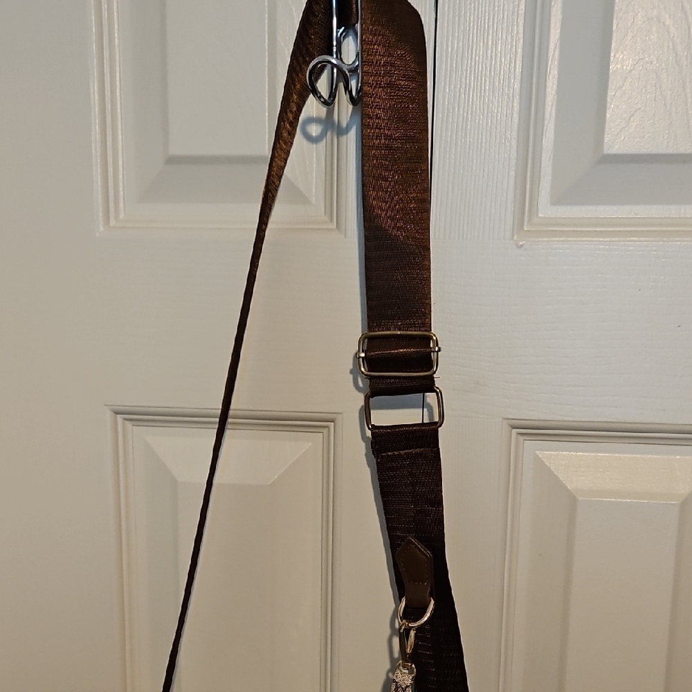 Elegant Beige and Brown Fashion Crossbody Bag - Picture 2 of 5